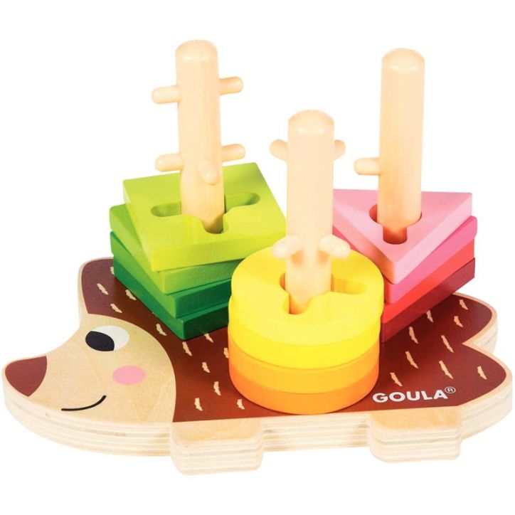 Hérisson empilable en bois 53158 GOULA