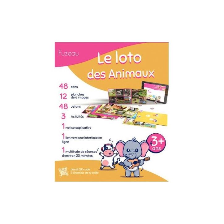 Loto sonore des animaux 78374 FUZEAU