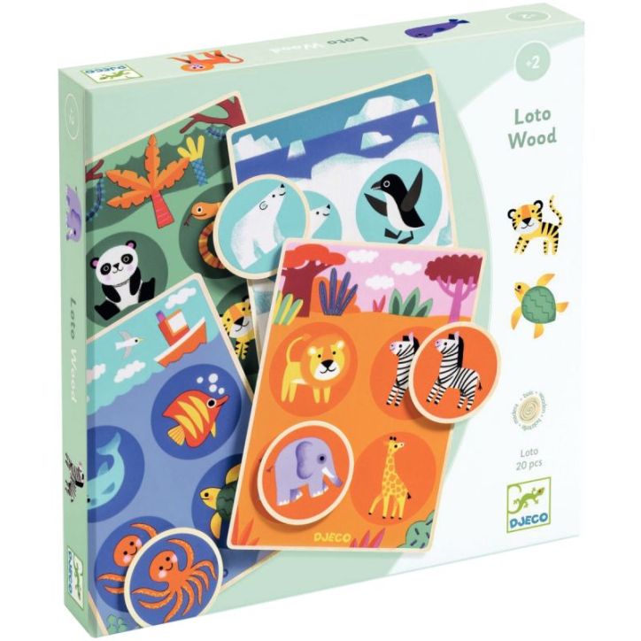 Loto wood DJ01615 DJECO