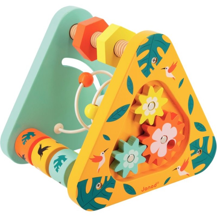 Triptyque multi-activités en bois J08268 JANOD