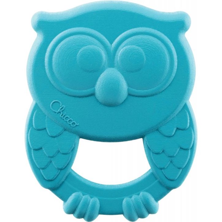 Hochet de dentition en bioplastique CHICCO, le hibou 10489 CHICCO