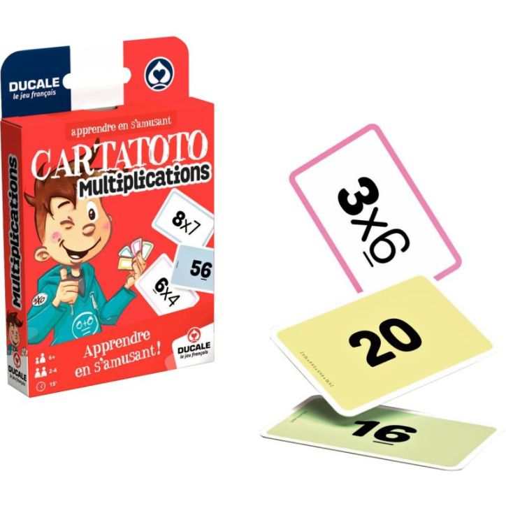 Cartatoto les multiplications 10006519 CARTAMUNDI