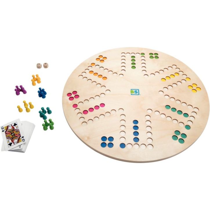 Plateau du jeu du tock et oie GA374