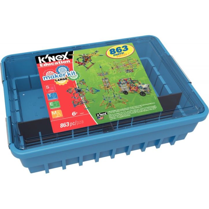 Baril collectivités KNEX éducation 863 pièces 3010123 K'NEX