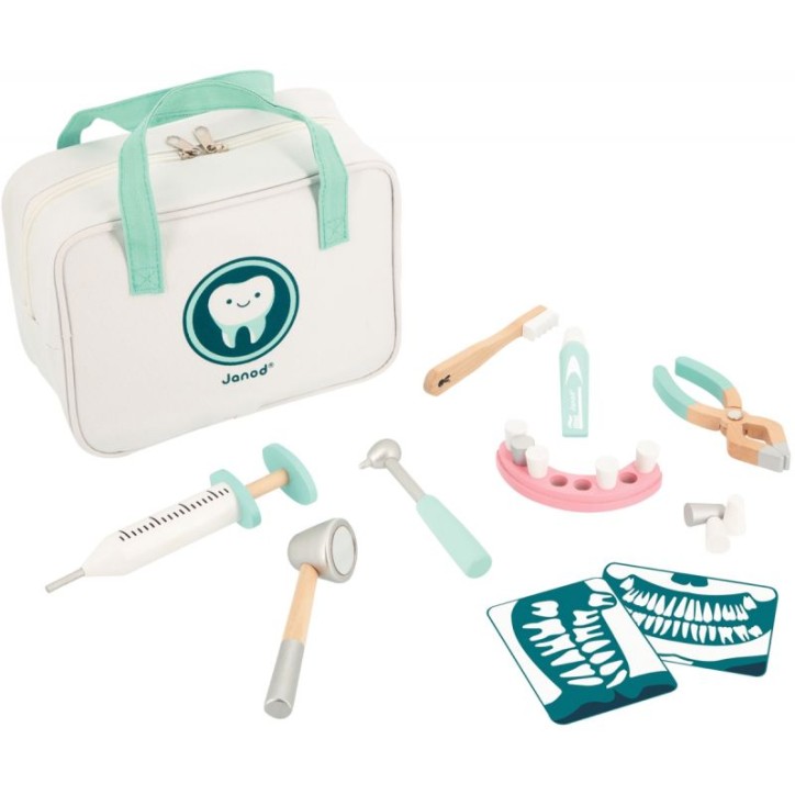 Mallette du dentiste en bois J06550 JANOD