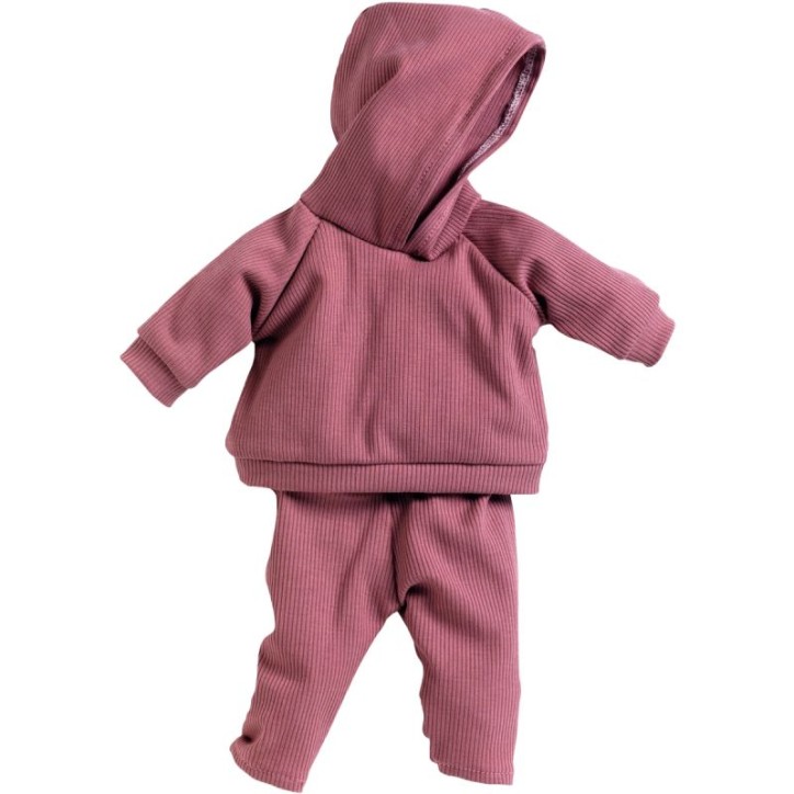 Tenue 2 pièces rose poudré pour poupée 30 à 34 cm DJ07894 DJECO