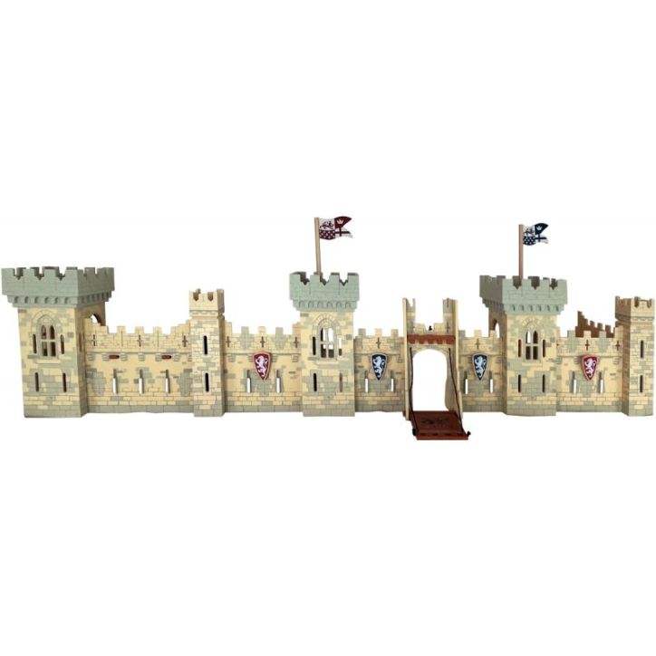 Château fort du maître des armes en bois 60002 / MDS 81078 PAPO