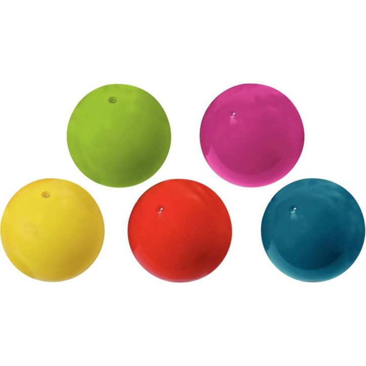 Lot de 5 ballons eveil 12cm pastel 067326ALK12