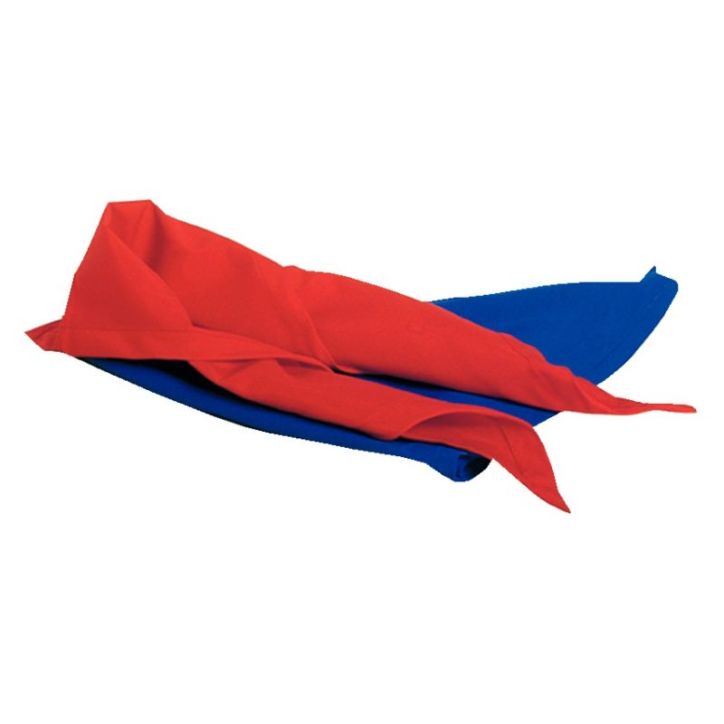 Lot de 6 Foulards de Jeu en Nylon -  Rouge FOULMJ RGE