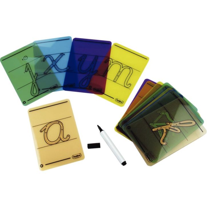 Valisette de 26 lettres cursives 1032