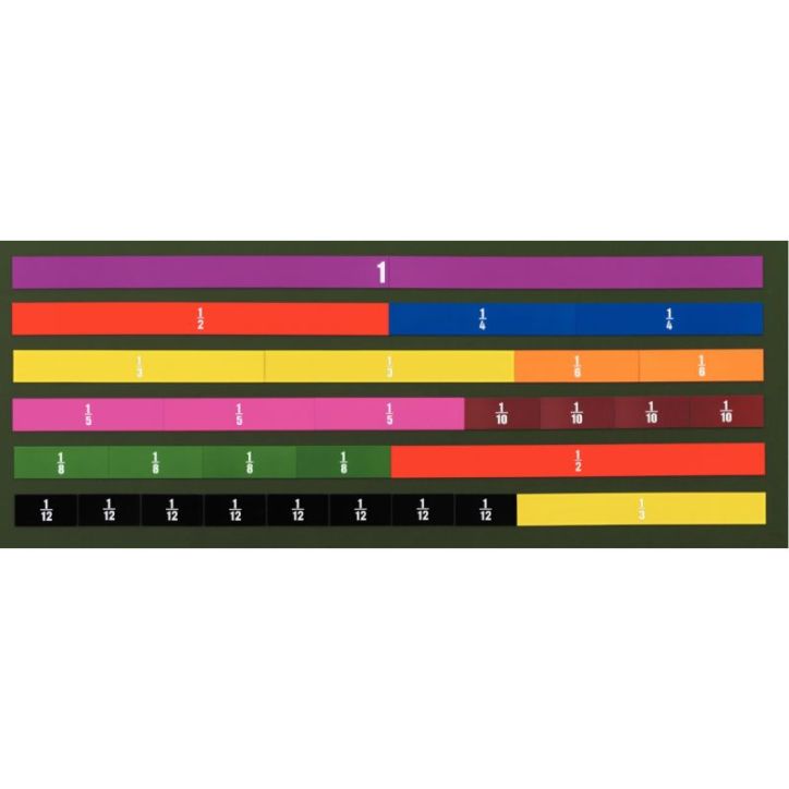 Set de Fractions en Bandes Magnétiques + Boîte de Rangement 87167