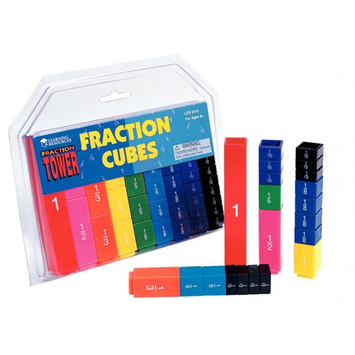 Set de Cubes de Fractions empilables LER2510