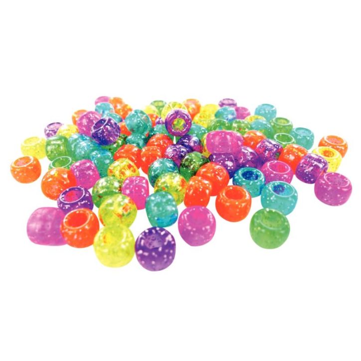 Sachet de 1 000 perles cassis pailletées 1725