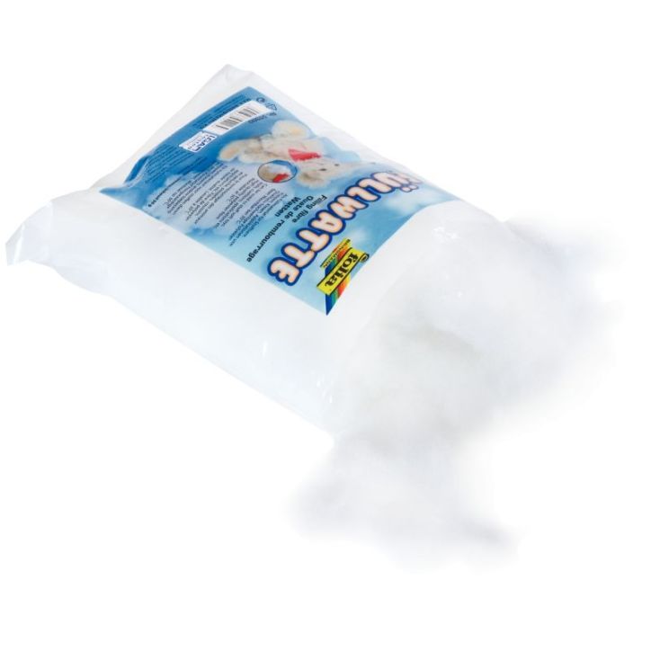 Sachet de 50 grammes de ouate blanche 50300