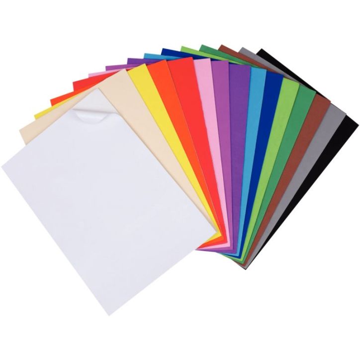 Sachet de 15 plaques caoutchouc adhésives 20 X 30 cm 1178