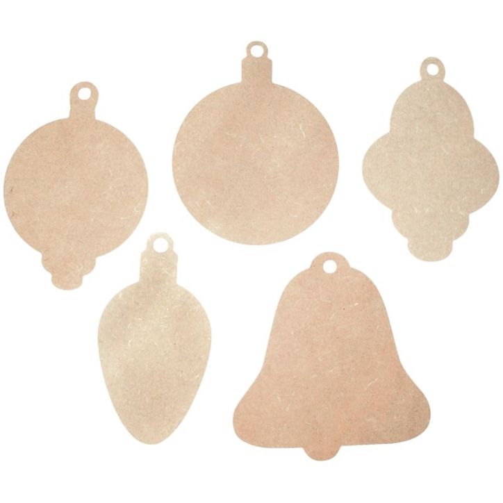 Lot de 50 maxi décorations de Noël à suspendre, assortiment 1 20900/1315