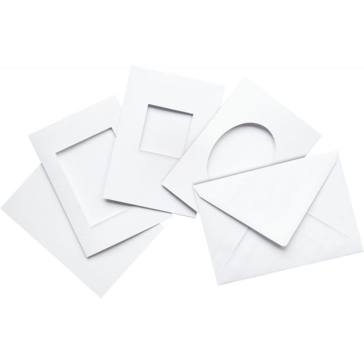 Kit de 100 cartes passe-partout + enveloppes 8770