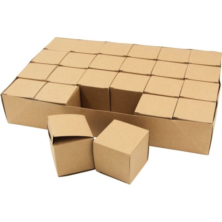 Calendrier de l'Avent, 24 boîtes en kraft 3596