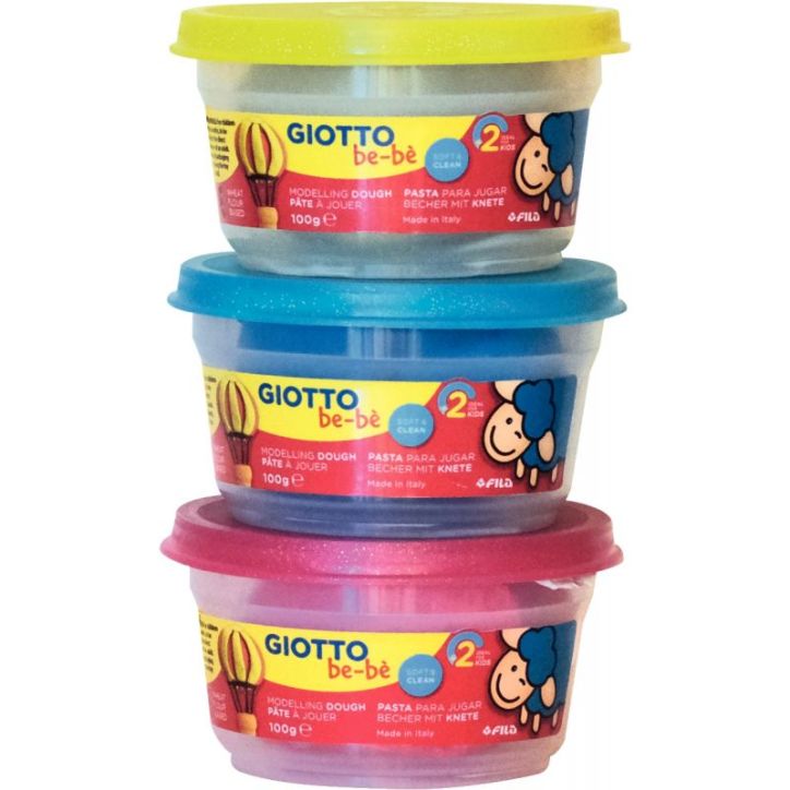 Set 3 pots 100g Giotto BB GLITER F479700