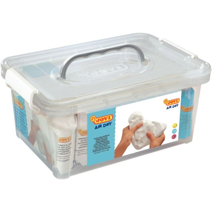 Pack de 9 pains de 500g de pâte autodurcissante blanche 85M JOVI