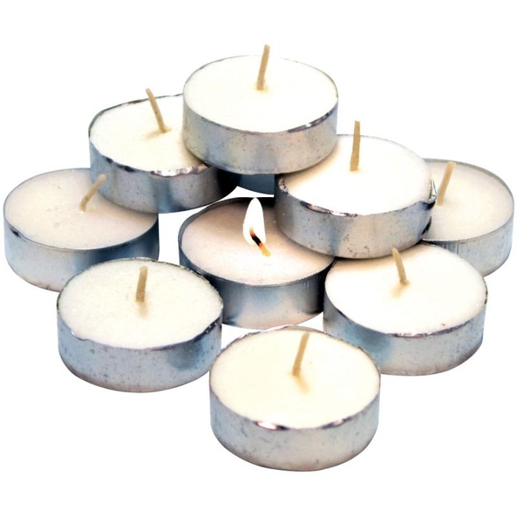 Lot de 10 bougies chauffe-plat 1104-10