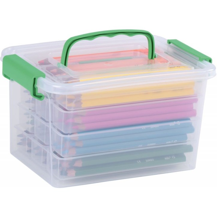 Classpack de 120 crayons de couleur Jumbo hexagonaux 1410120 EAGLE KREA