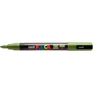 Marqueur pointe fine conique vert kaki PC3M VK POSCA UNIBALL Marqueur pointe fine conique vert kaki PC3M VK POSCA UNIBALL