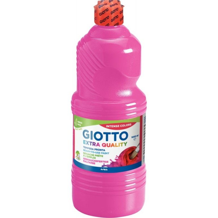 Flacon de 1L de gouache liquide GIOTTO magenta F533410 GIOTTO