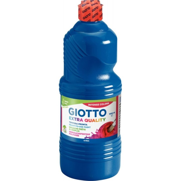 Flacon de 1L de gouache liquide GIOTTO, bleu outremer F53341700 GIOTTO