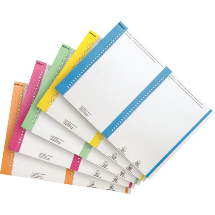 OBLIQUE AZ Sachet de 10 planches étiquettes n°8 réversibles pour dossiers suspendus armoire. Assortis