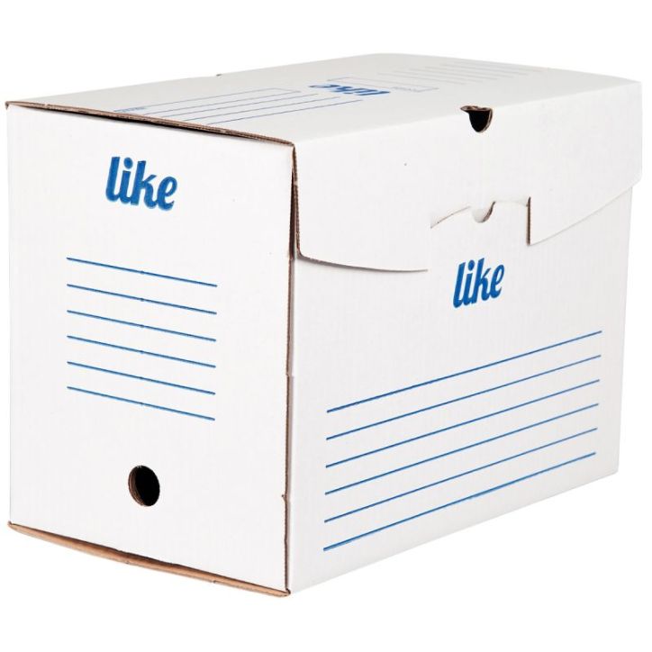 Paquet de 50 boîtes à  archive, dos 20 cm LIKE 23993
