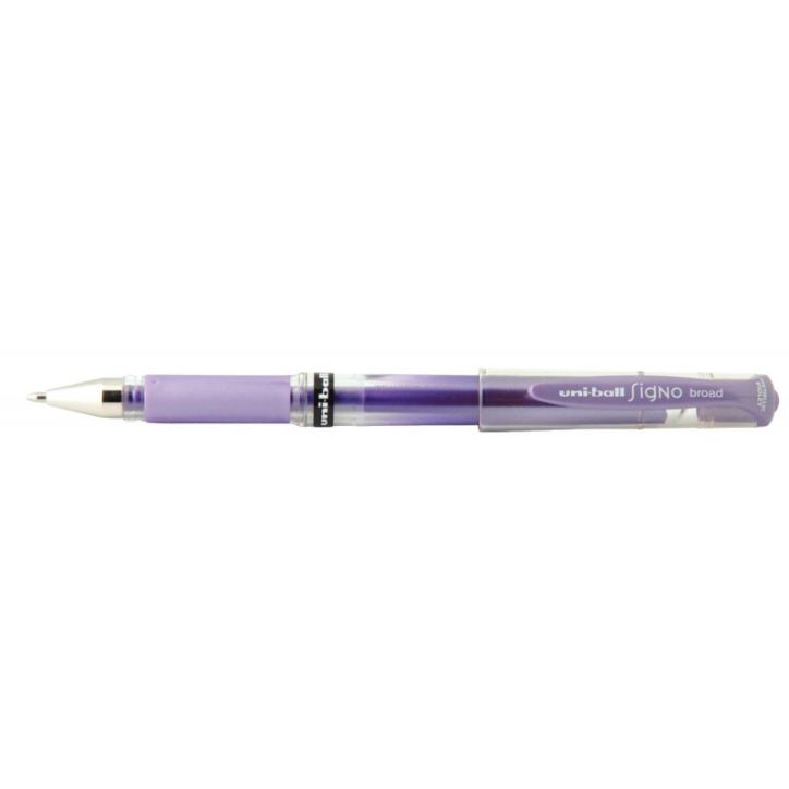 Stylo Uni Signo Broad violet métal UM153 VTM UNIBALL