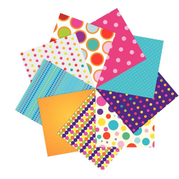 Pochette de 60 feuilles Origami Bubbles 20 x 20 cm 52506O CLAIREFONTAINE