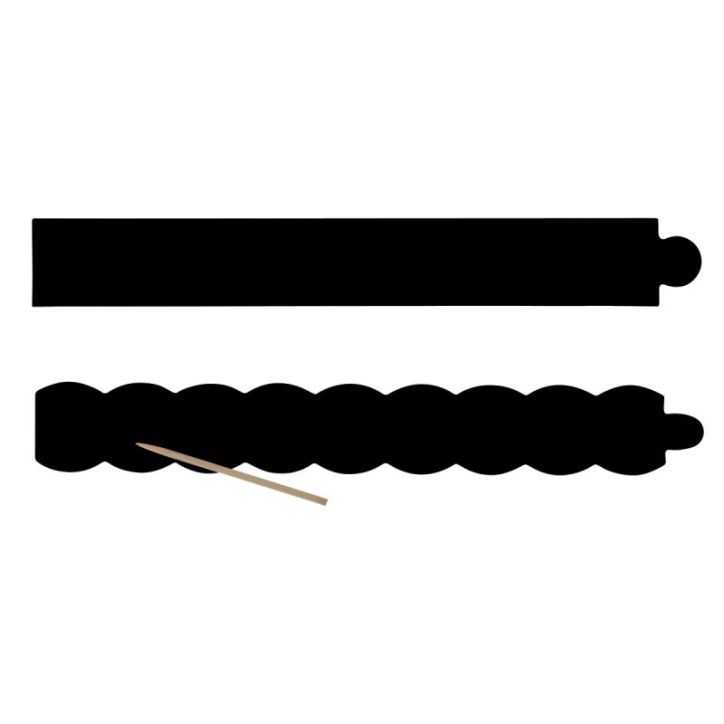 Lot de 12 bracelets en carte à gratter MAJ8164