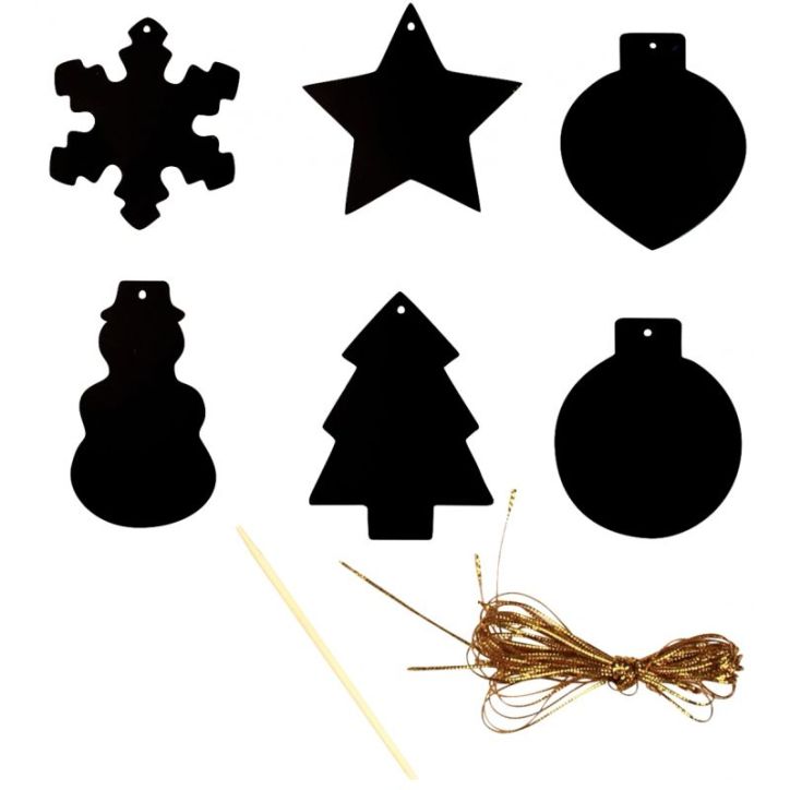 Sachet de 39 formes de Noël à gratter MAJ8157