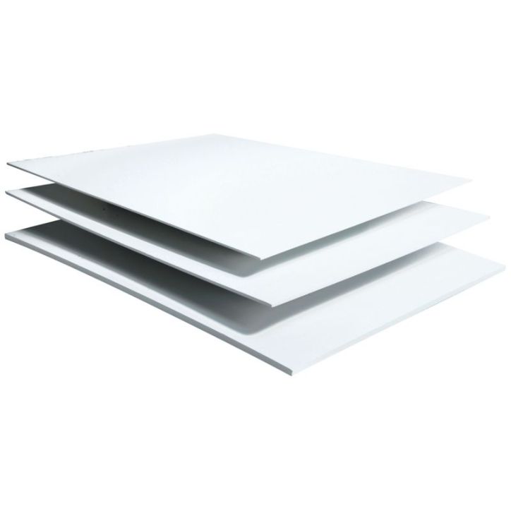 Paquet de 6 feuilles de carton mousse 3 mm d'épaisseur 50 x 65 cm 93660C MAILDOR CLAIREFONTAINE