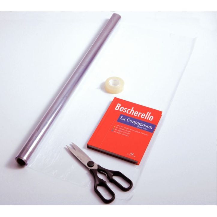 Rouleau en plastique incolore, qualité supérieure PVC 10x0,70 m épaisseur : 8/100è 400052800 HAMELIN