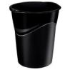 corbeille a papier ovale 14 litres noire recyclable 1002800161 CEP PRO CEP